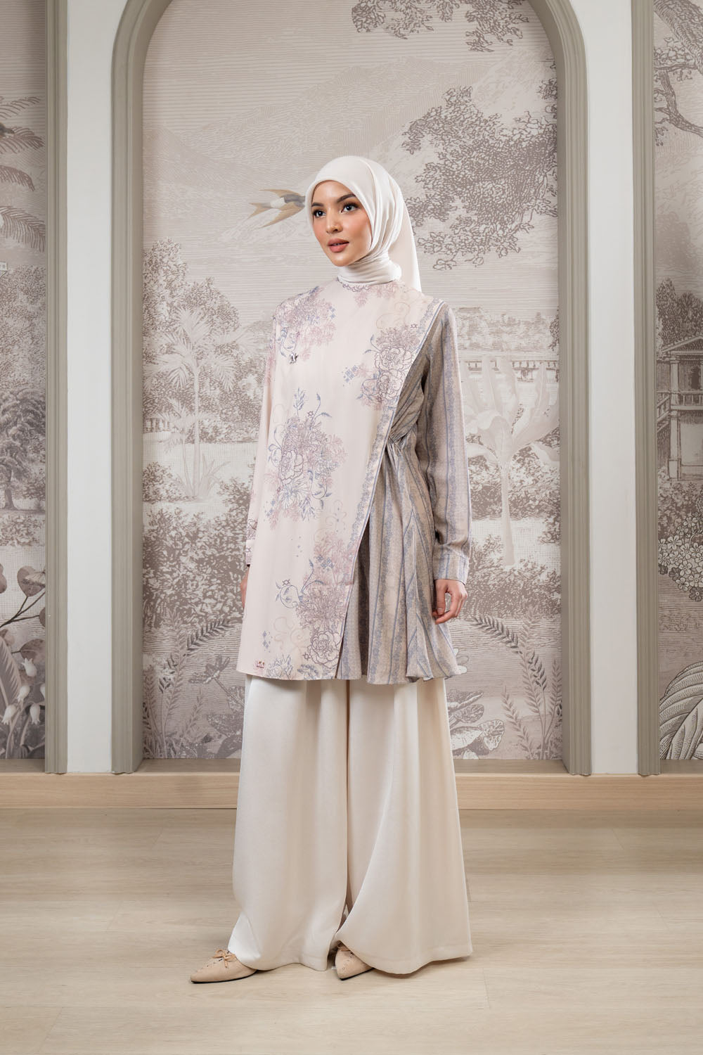 Seluna Tunic Seroja Senja