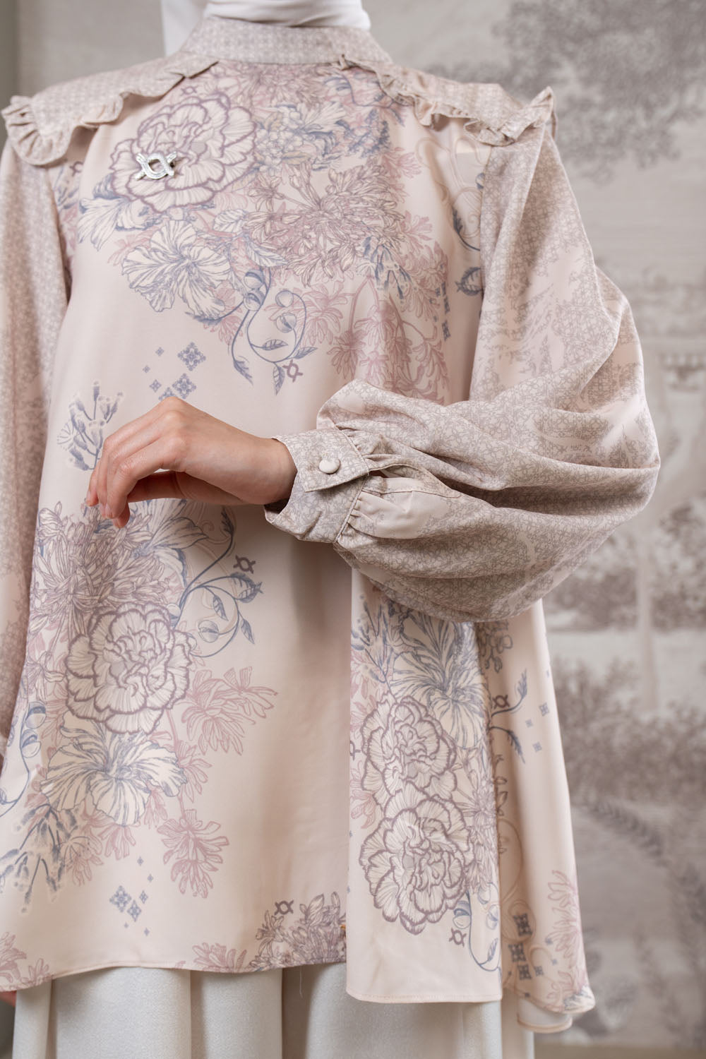 Seluna Blouse Seroja Senja