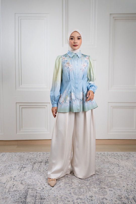 Mirana Shirt Blue Jade