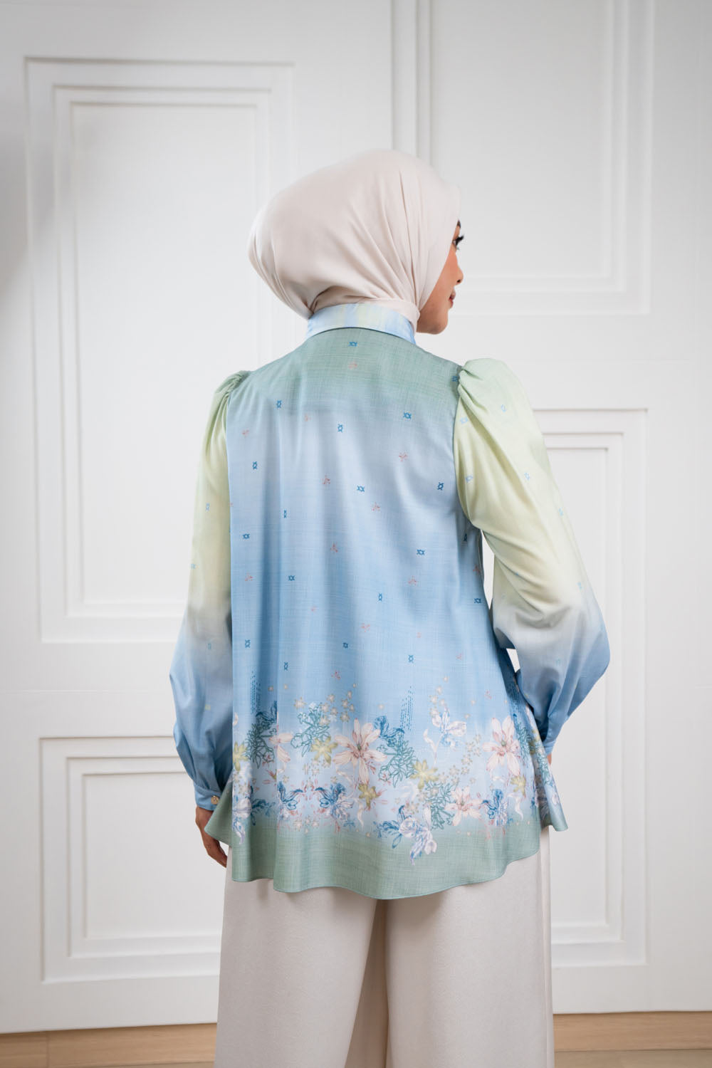 Mirana Shirt Blue Jade