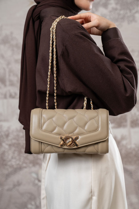 Mini Britain Bag Latte Taupe