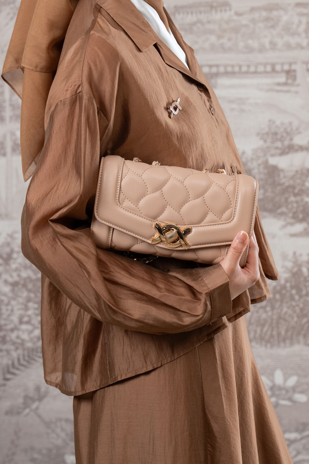 Mini Britain Bag Blush Sand