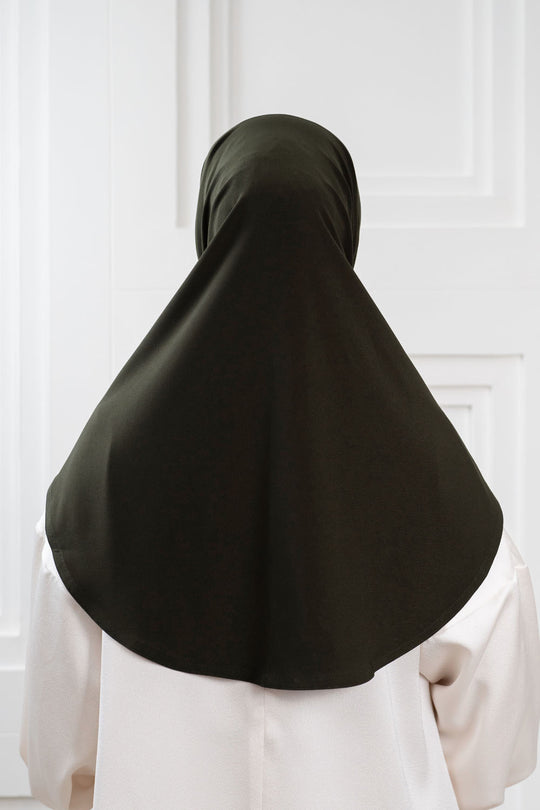 Enora Instant Hijab Hijau Meranti