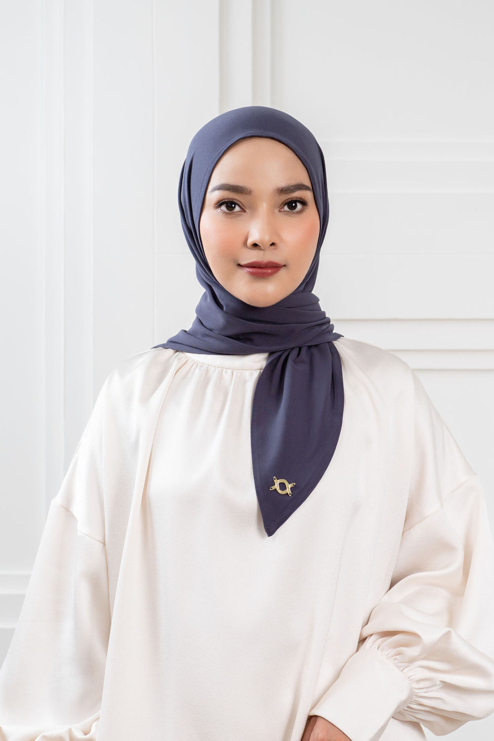 Enora Instant Hijab Laut Biru
