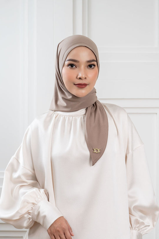 Enora Instant Hijab Rona Kayu