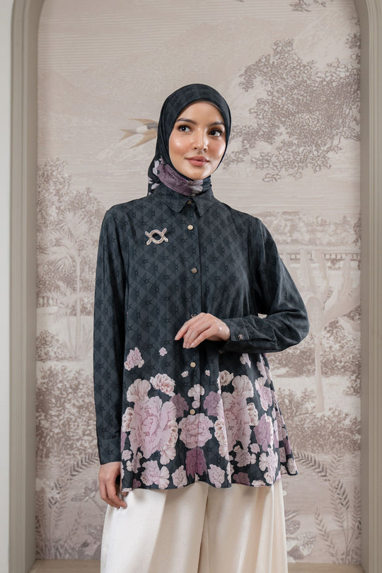 Rosette Shirt 2.0 (Minor) Charcoal