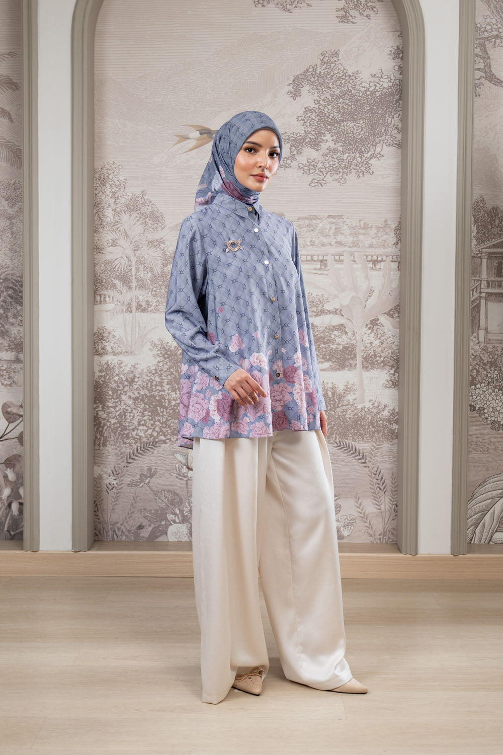 Rosette Shirt 2.0 Slate Grey