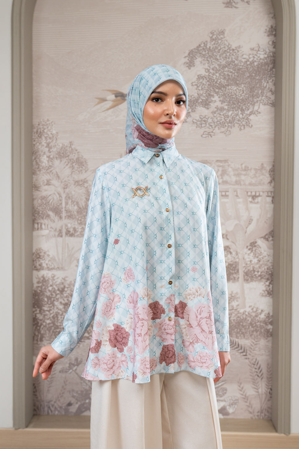 Rosette Shirt 2.0 Pale Mint