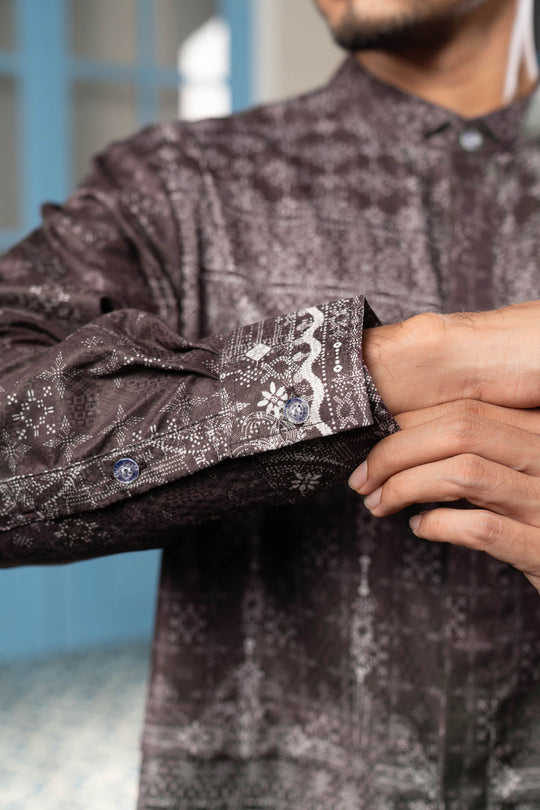 Diyasmara Long Shirt Men Tengguli