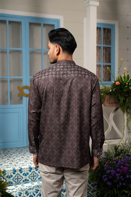 Diyasmara Long Shirt Men Tengguli
