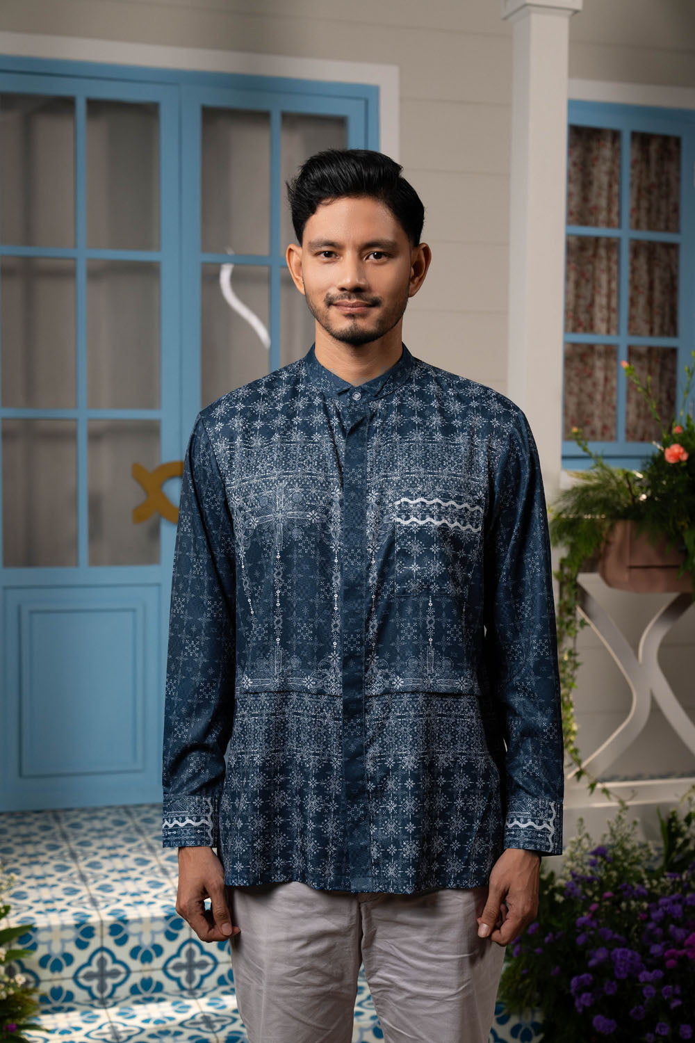 Diyasmara Long Shirt Men Andala
