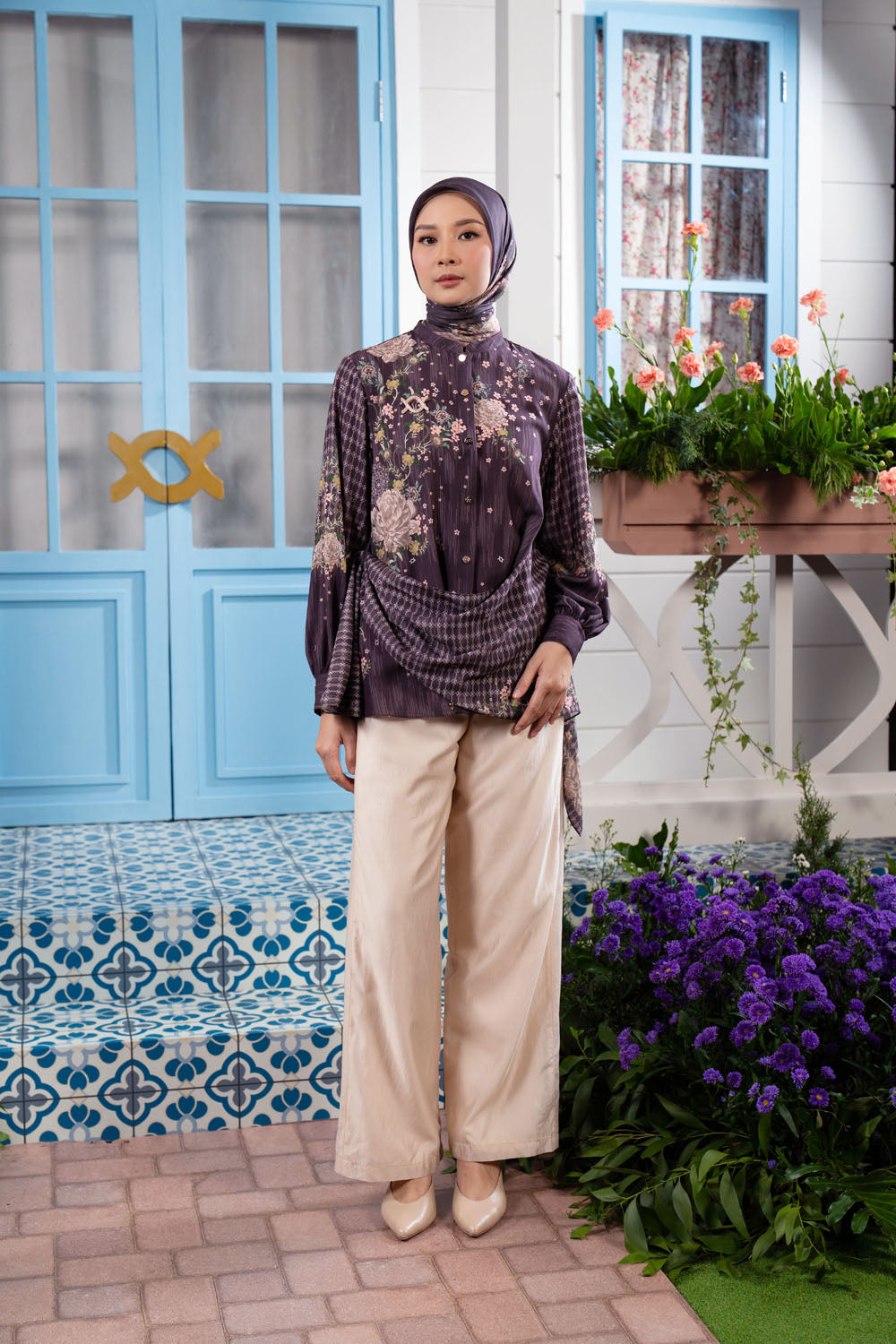 Kelanikha Wrap Shirt Saswita