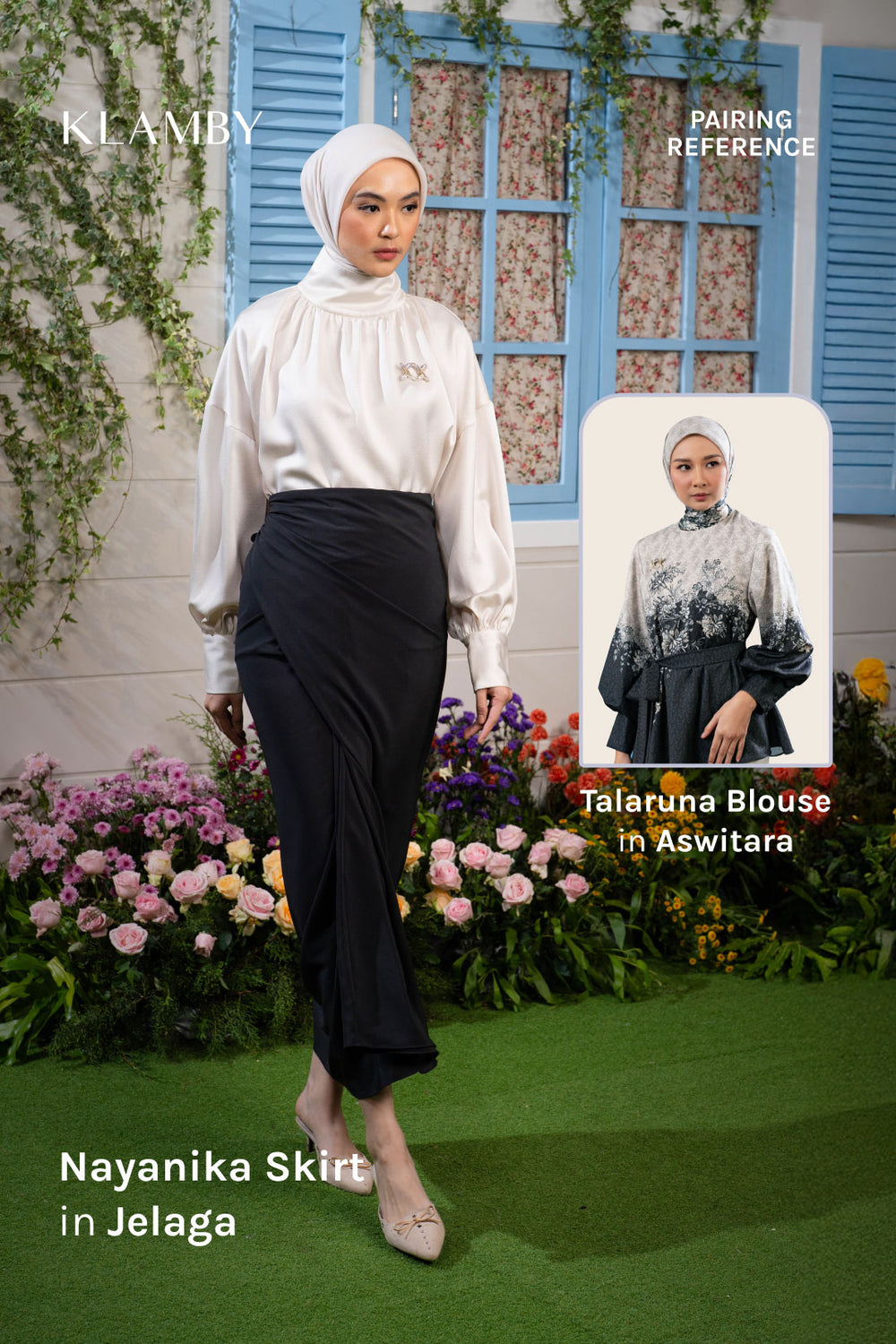 Nayanika Skirt Jelaga