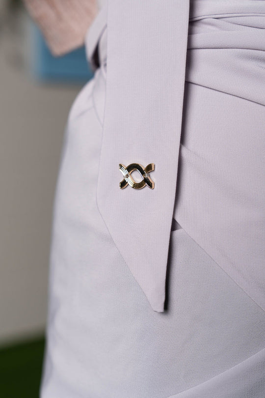 Nayanika Skirt Kelabu