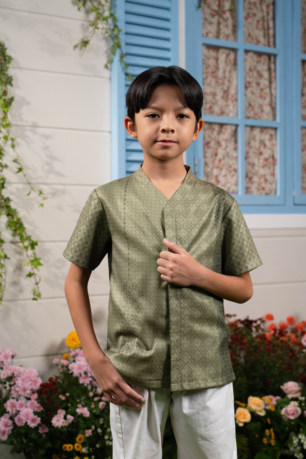 Bingah Shirt Boy Ambar