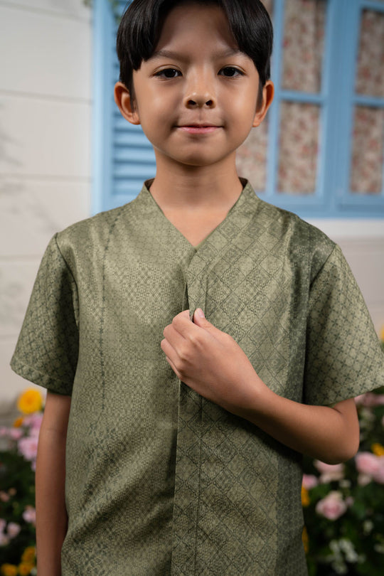 Bingah Shirt Boy Ambar