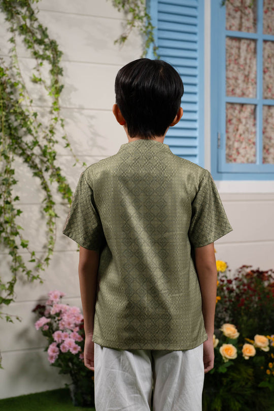 Bingah Shirt Boy Ambar