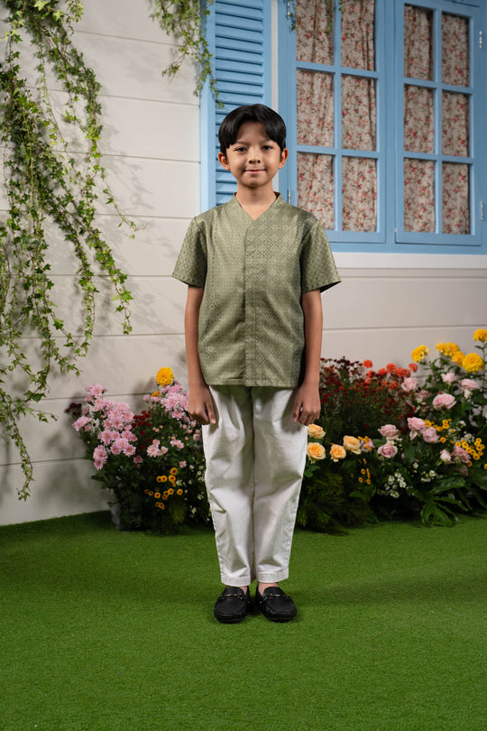 Bingah Shirt Boy Ambar