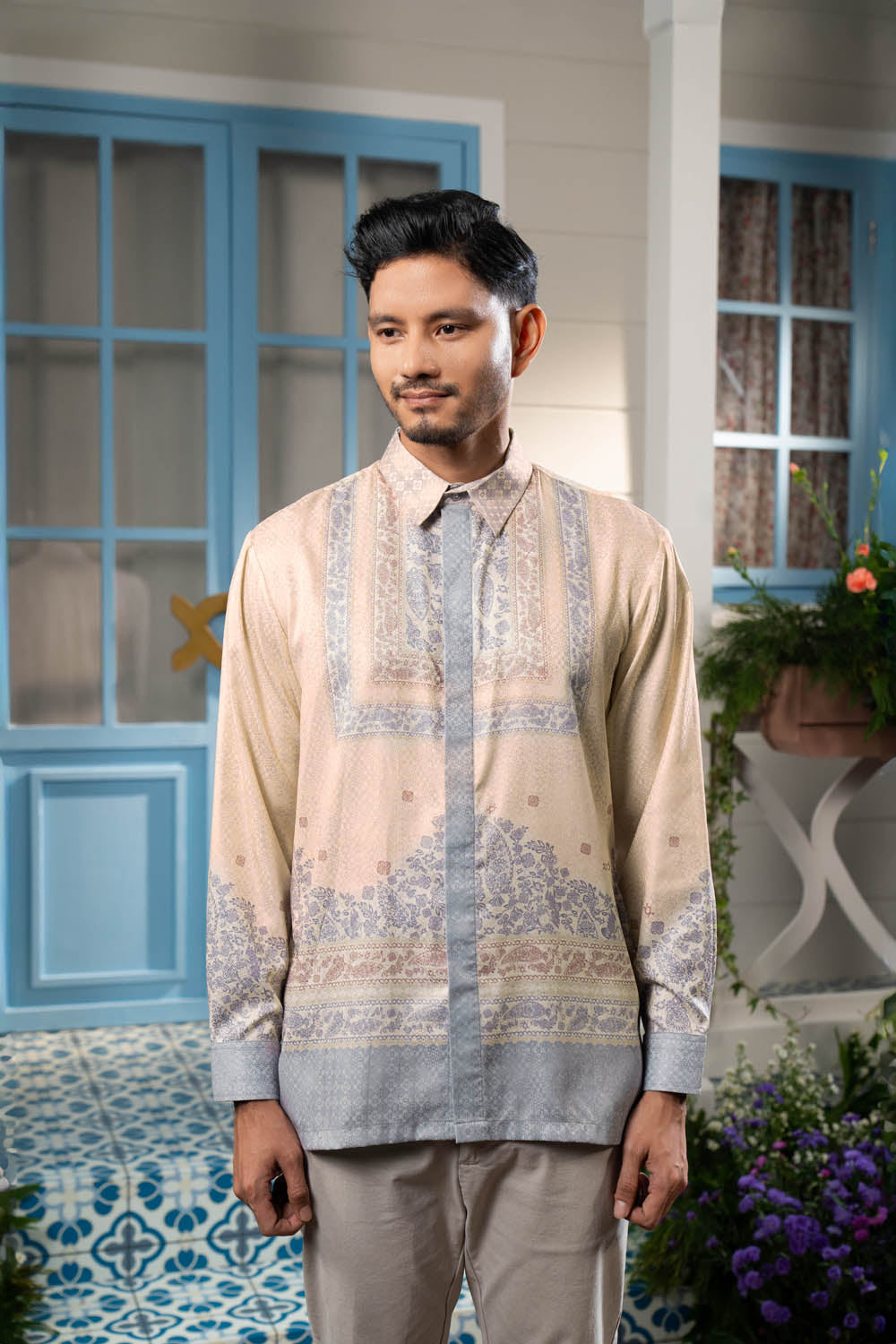 Isaura Long Shirt Men Sora