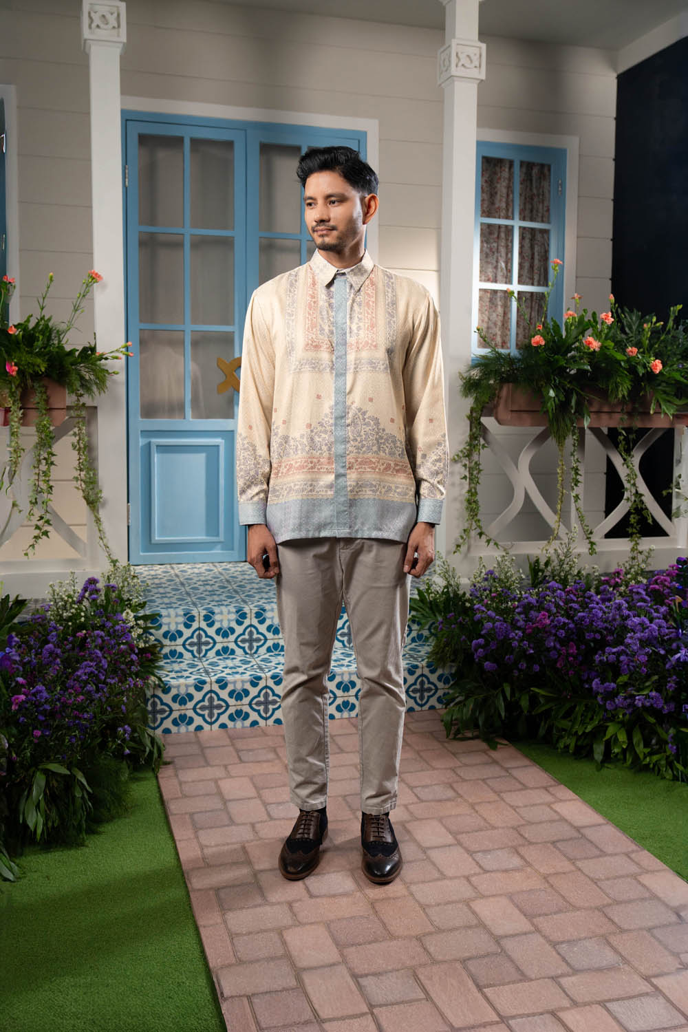 Isaura Long Shirt Men Sora