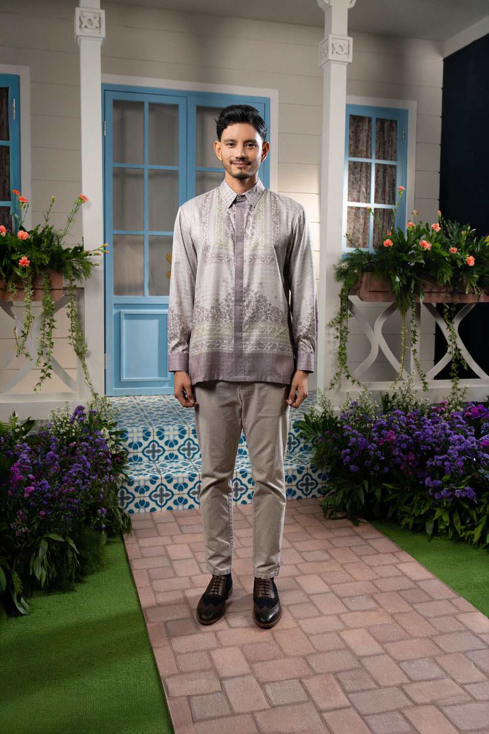 Isaura Long Shirt Men Lumi