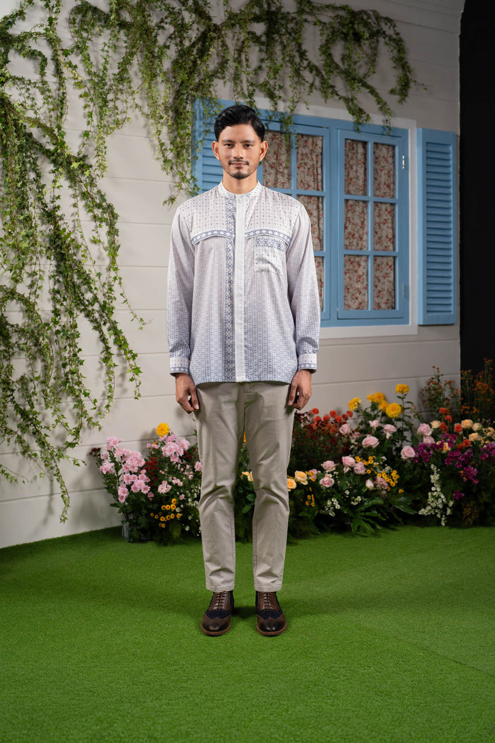 Amertha Long Shirt Men Alunara