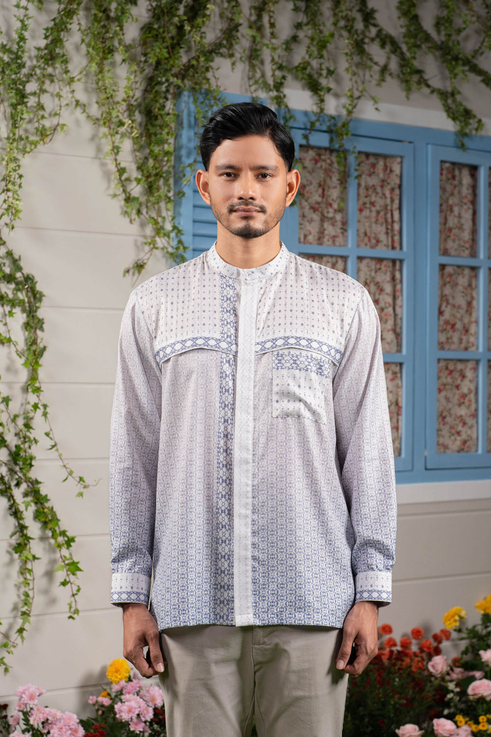 Amertha Long Shirt Men Alunara