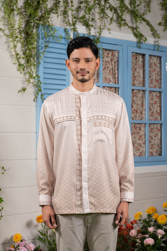 Amertha Long Shirt Men Damara