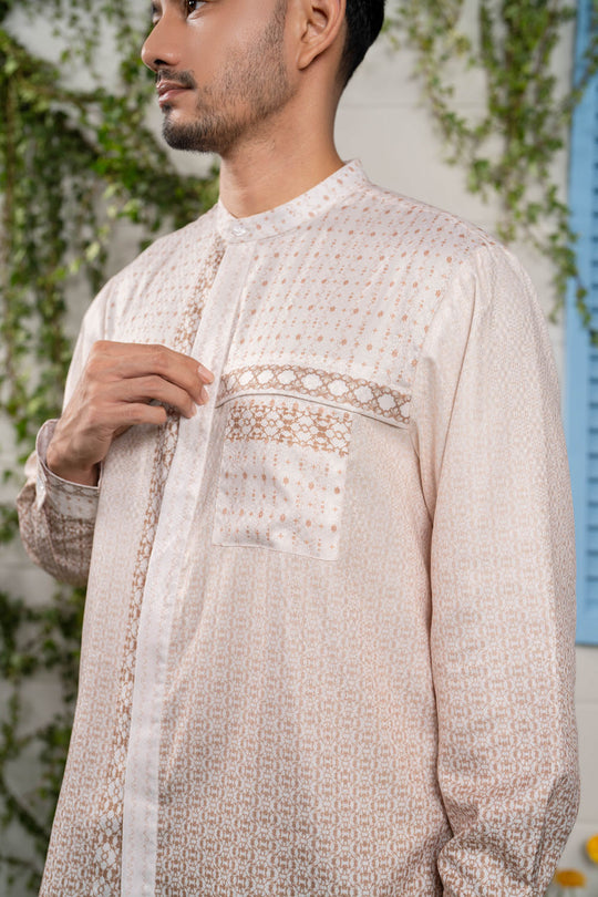 Amertha Long Shirt Men Damara