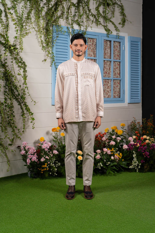 Amertha Long Shirt Men Damara