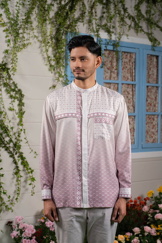 Amertha Long Shirt Men Serunaya