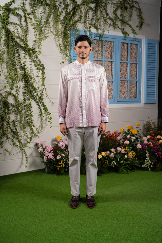 Amertha Long Shirt Men Serunaya