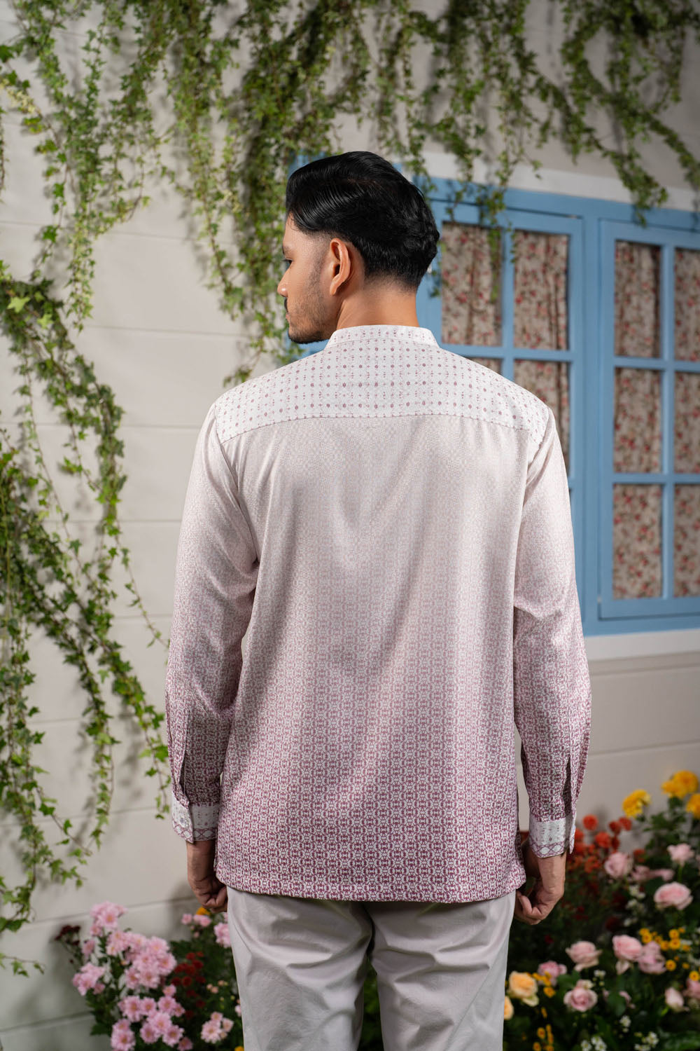 Amertha Long Shirt Men Serunaya