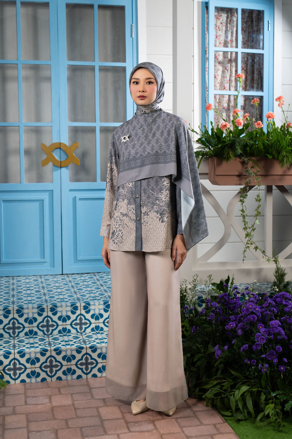 Talaruna Shirt Grisa