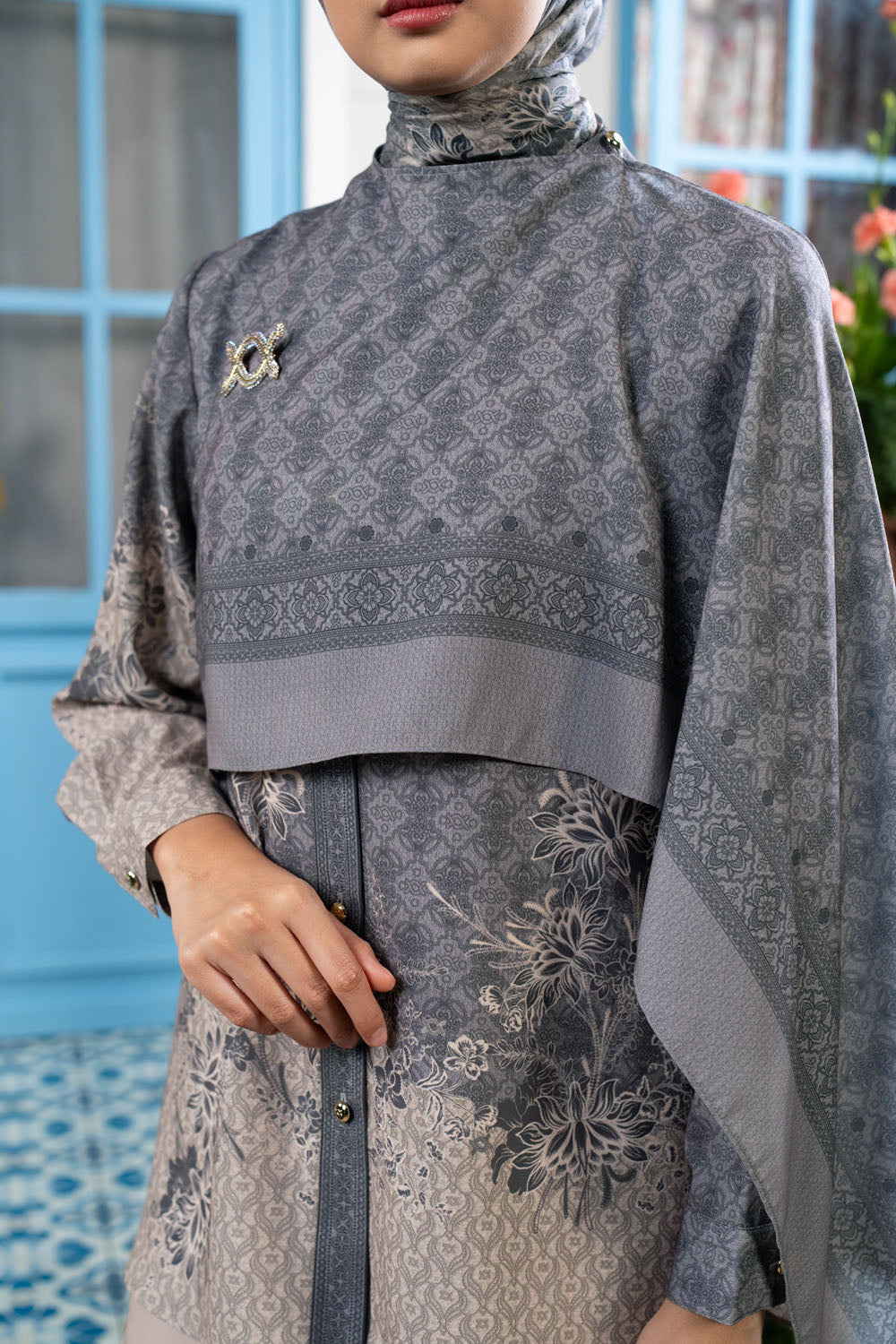 Talaruna Shirt Grisa