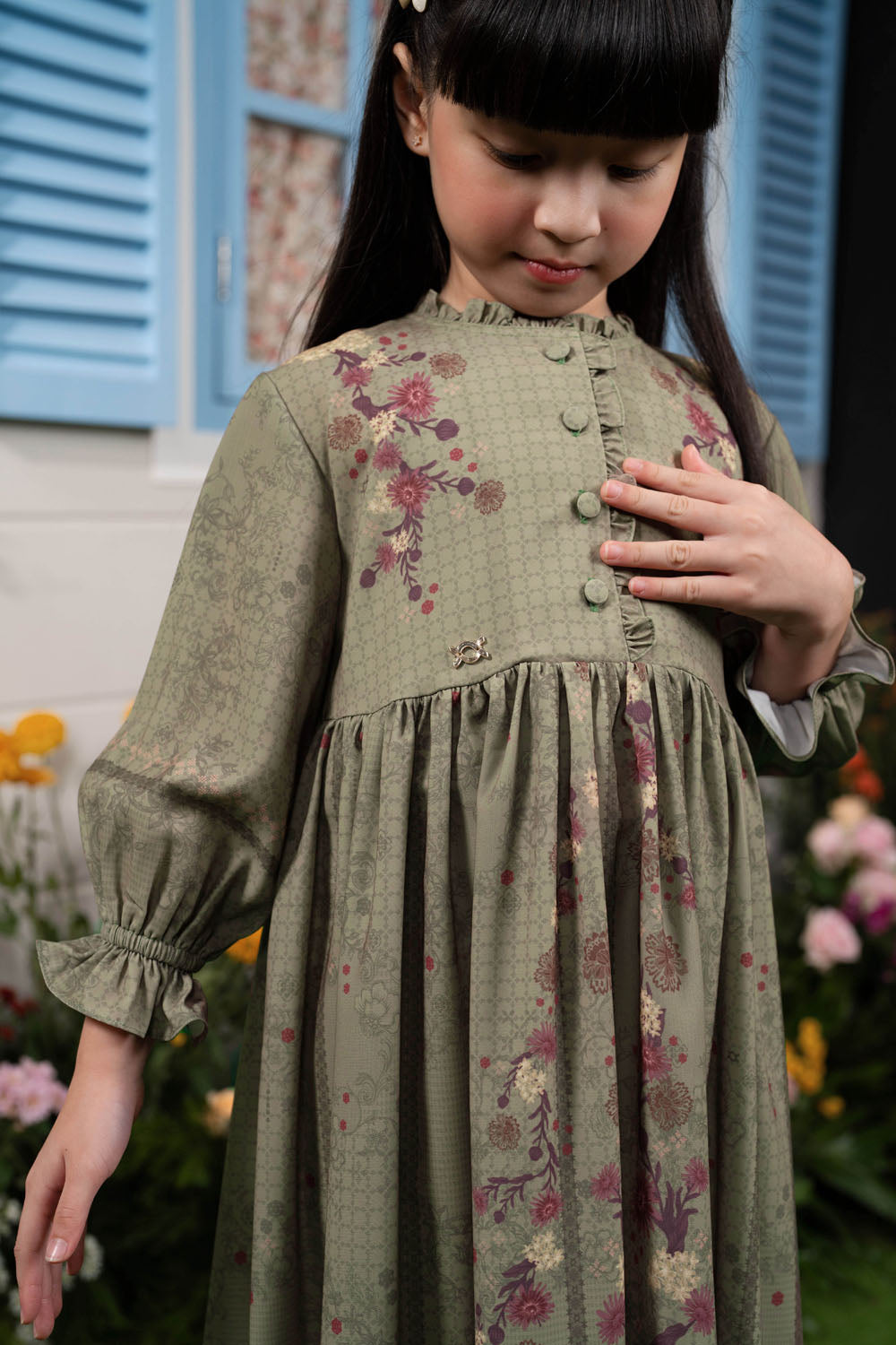 Bingah Dress Girl Ambar