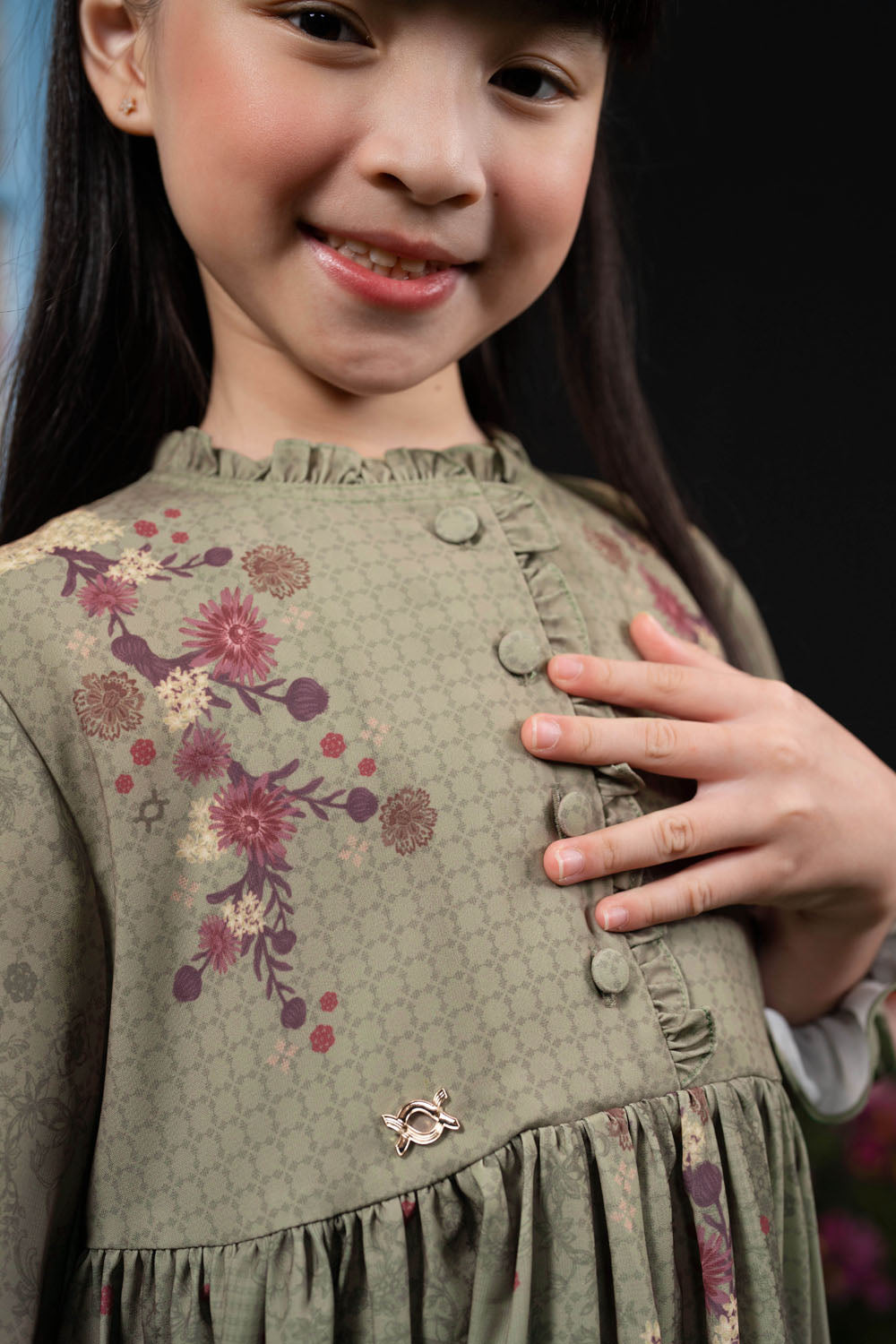 Bingah Dress Girl Ambar