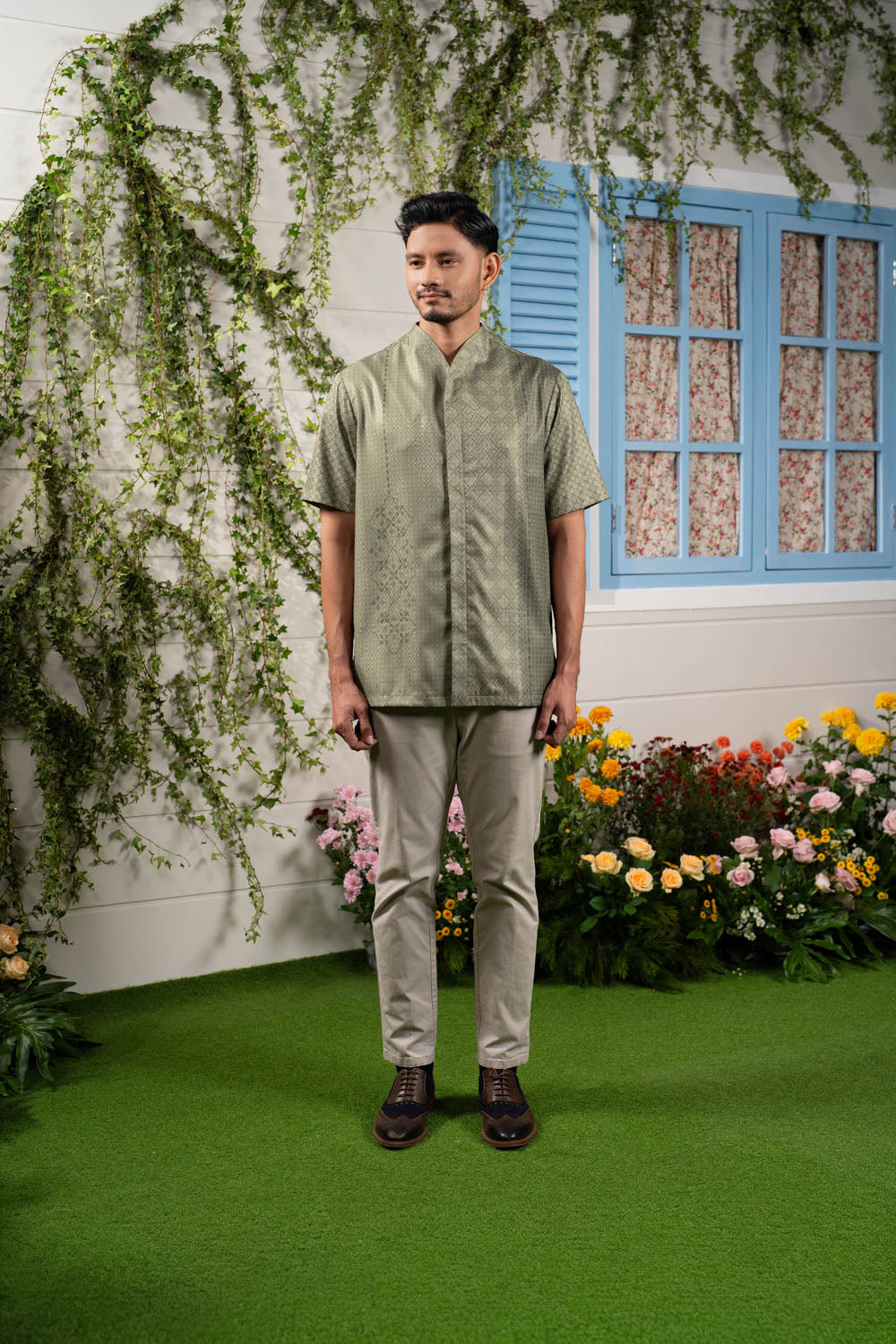 Bingah Shirt Men Ambar