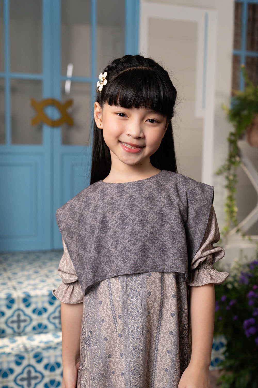 Talaruna Dress Girl Grisa