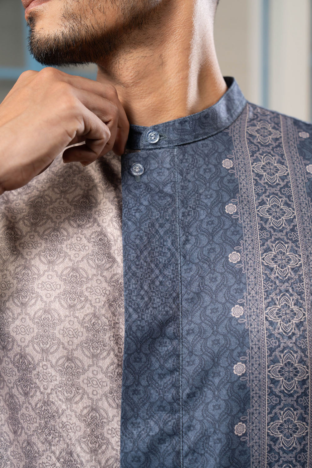 Talaruna Long Shirt Men Nilija