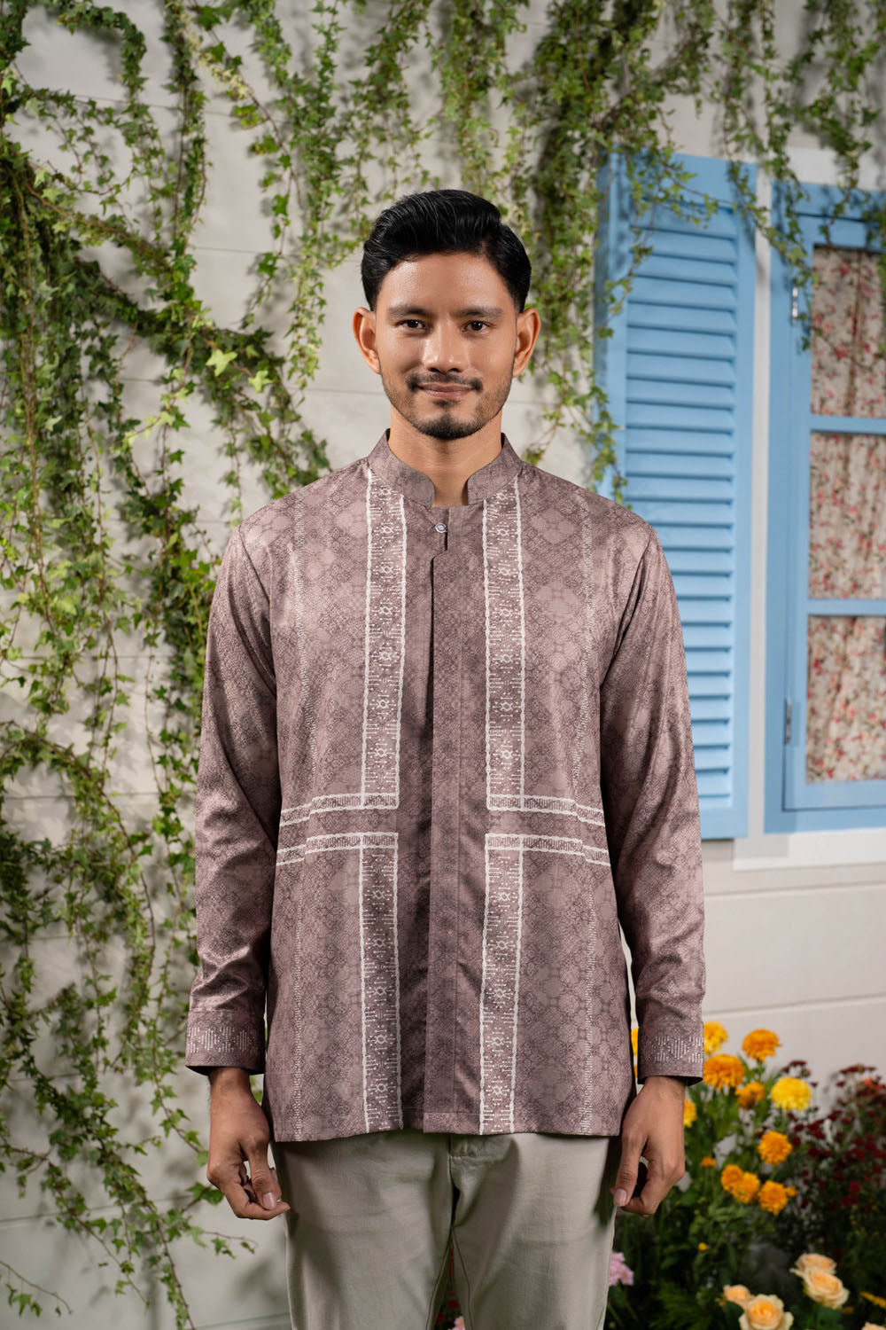Nayandari Long Shirt Men Sogan