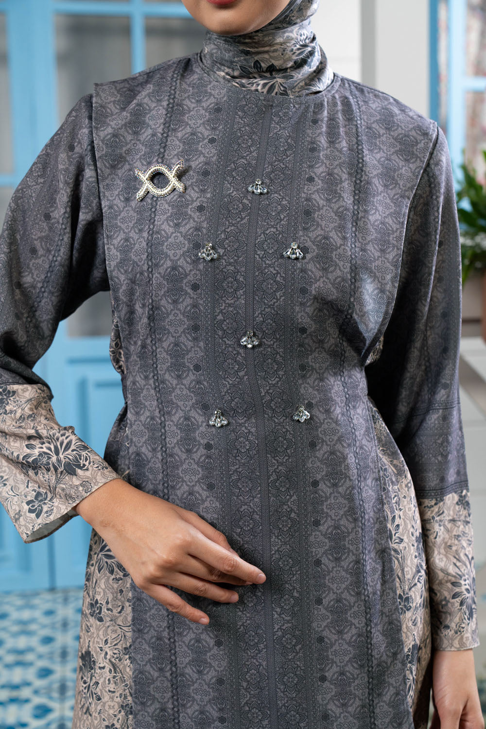 Talaruna Tunic Grisa