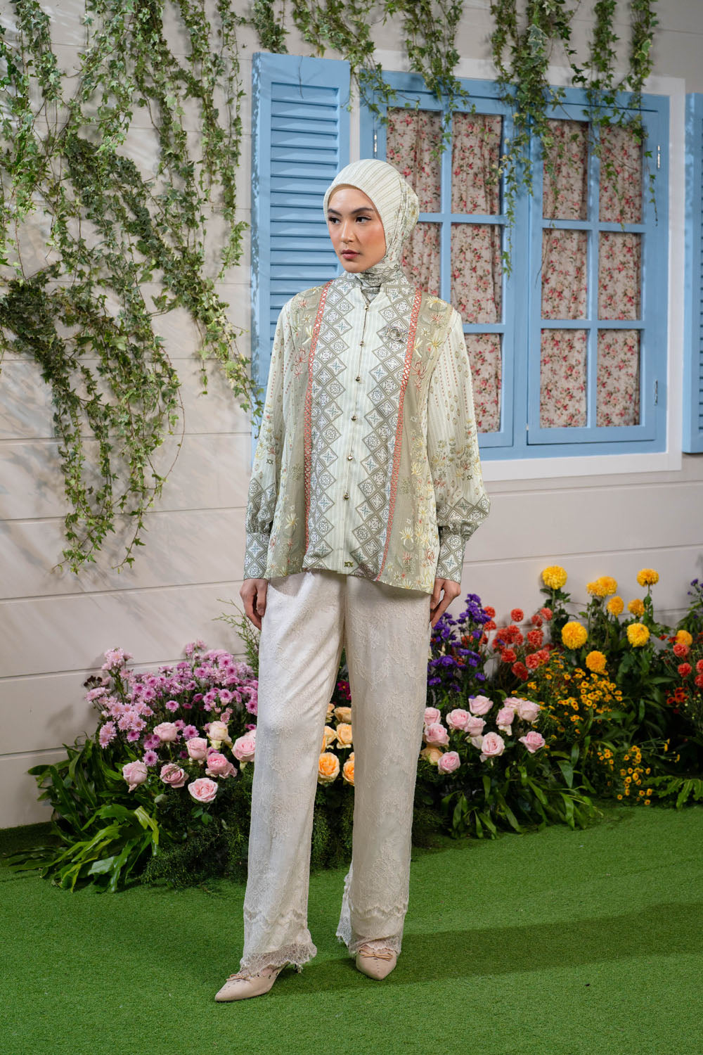Kartavira Shirt Lace Kanira