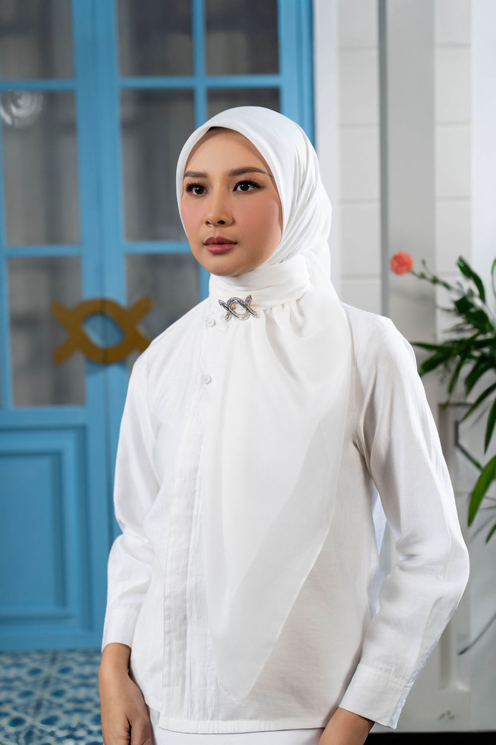 Nura Scarf Snowfield