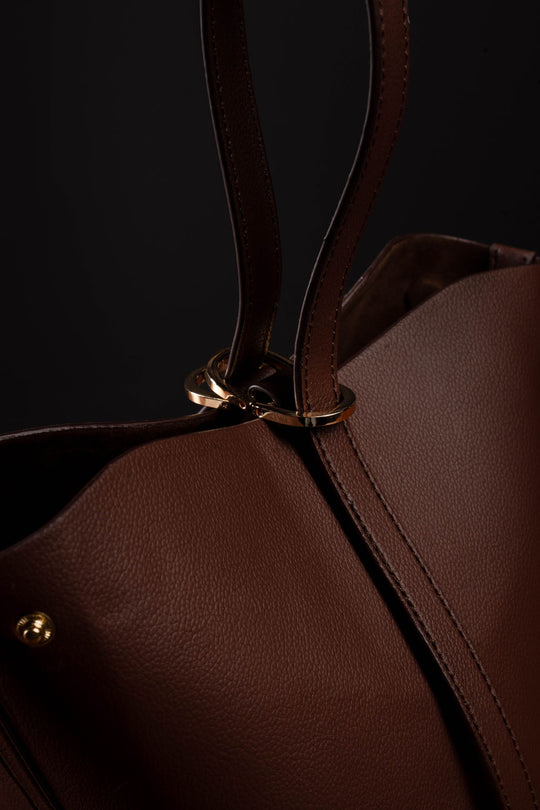 Rowen Handbag Mahogany