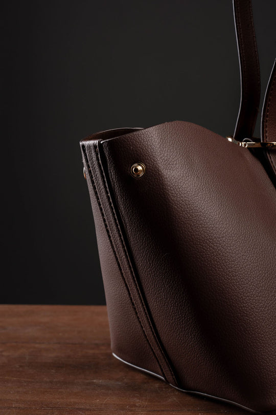 Rowen Handbag Mahogany