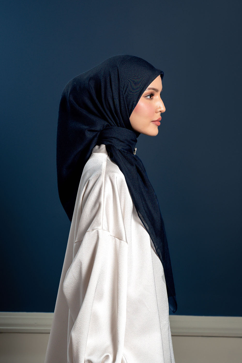 Nima Scarf Ink Ocean