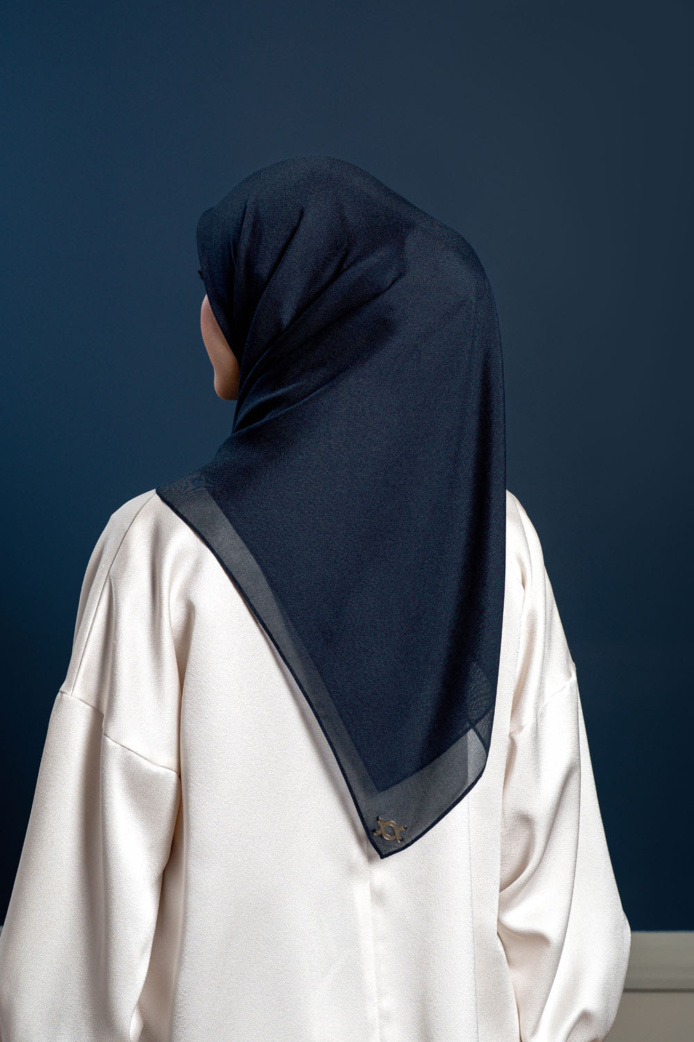 Nima Scarf Ink Ocean