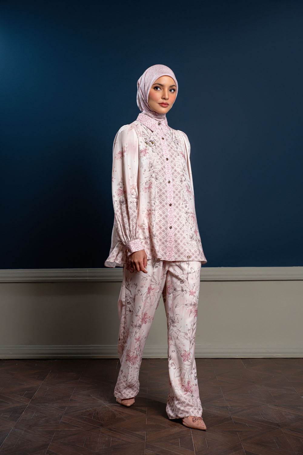 Sappora Shirt Rosy Chalk