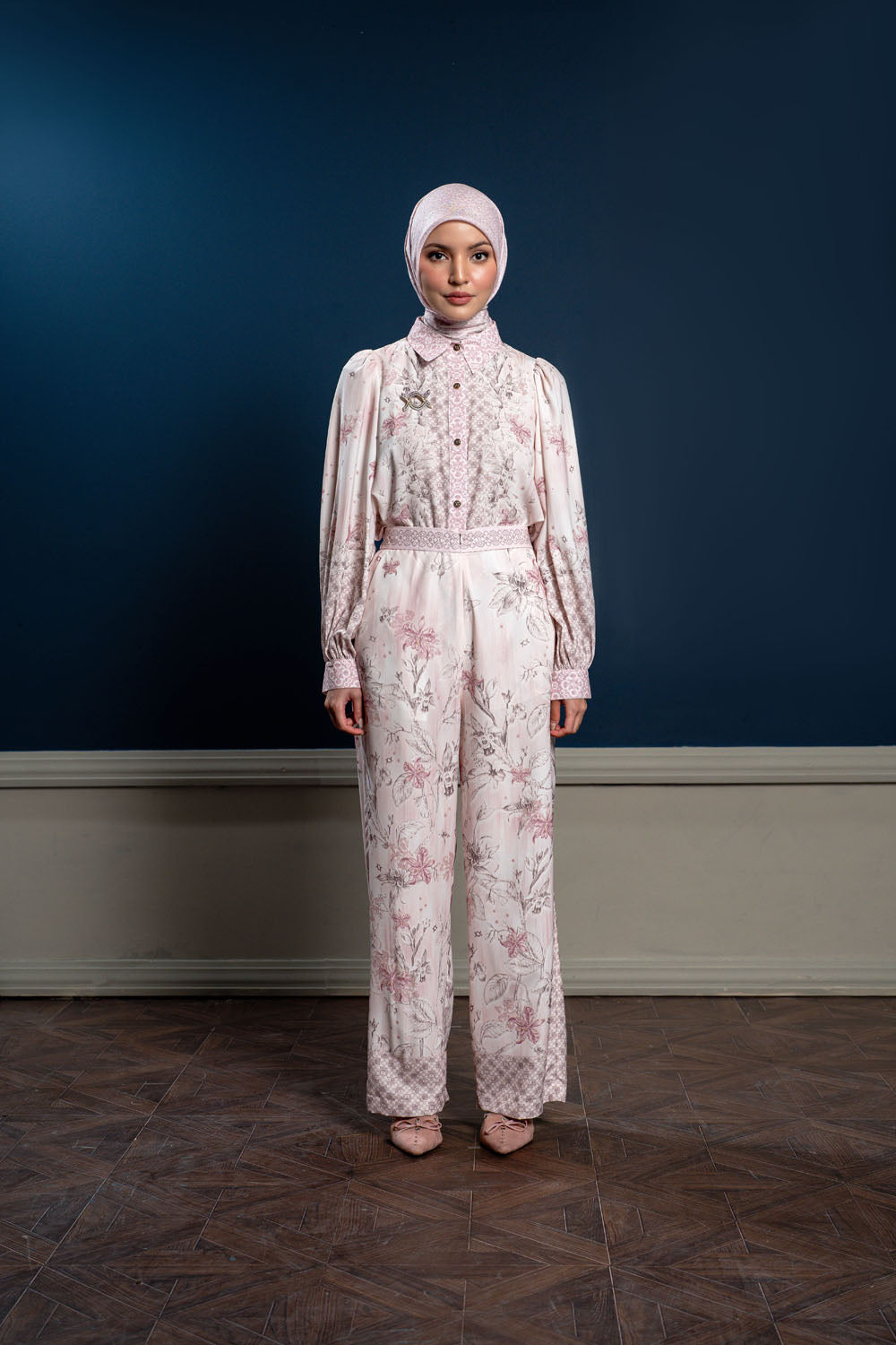 Sappora Pants Rosy Chalk